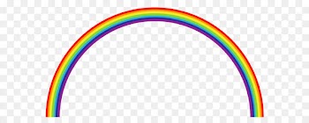 Area Font - Rainbow PNG Transparent Clipart 