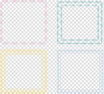 Area Square, Inc. Pattern, Color square frame border transparent background PNG clipart