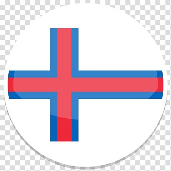 Area symbol logo line, Faroe islands transparent background PNG clipart