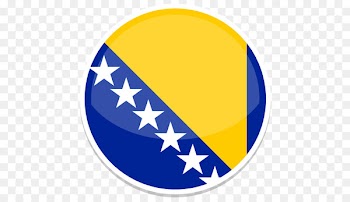 area symbol yellow circle - Bosnia and Herzegovina 