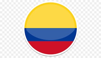 area symbol yellow circle - Colombia 