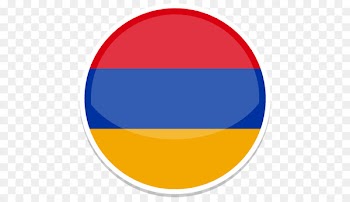 area symbol yellow circle font - Armenia 