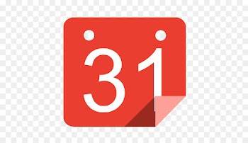 area text brand clip art - Utilities calendar red 
