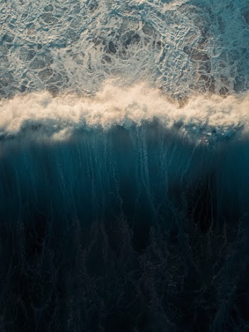 Areal Photo of Sea Wave
