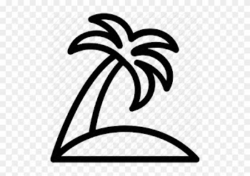 Arecaceae, Beach Tree, Coconut Tree, Palm, Palm Tree - Palm Tree Icon White
