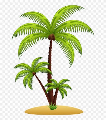 Arecaceae Euclidean Vector Tree Illustration - Arecaceae Euclidean Vector Tree Illustration