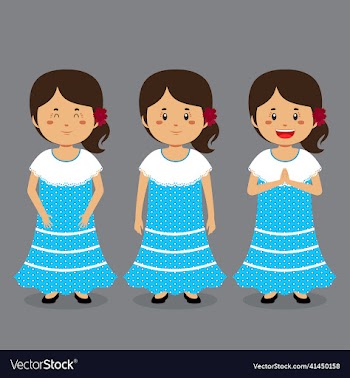 argentina character with various expression