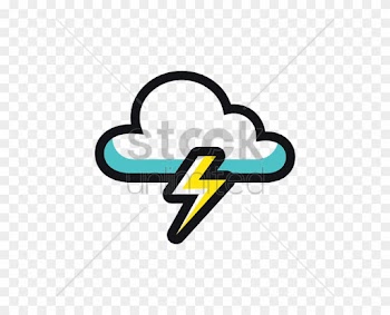 Argentina Clipart Cloud - Lightning Cloud Clip Art