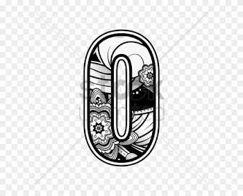Argentina Clipart Number - Decorative Alphabet O