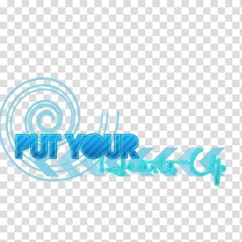 Ariana Grande, put your hearts text transparent background PNG clipart