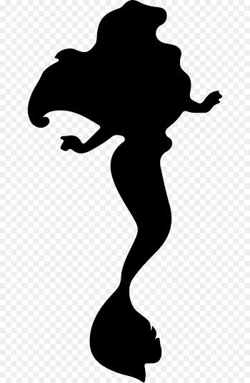 Ariel, Belle, Silhouette, Leg PNG
