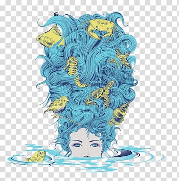 Ariel Mermaid Art Drawing Painting, Mermaid transparent background PNG clipart
