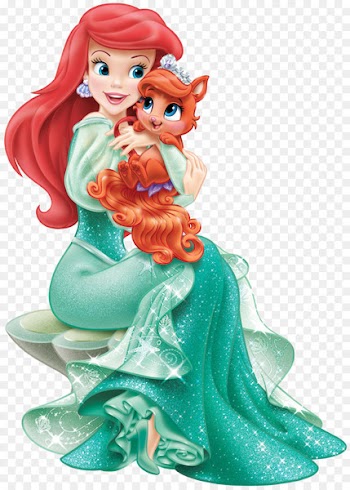 Ariel Princess Aurora Cinderella Rapunzel Princess Jasmine - Ariel 