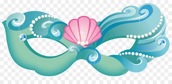 Ariel Princess Aurora Tiana Mask Disney Princess - Carnival mask 