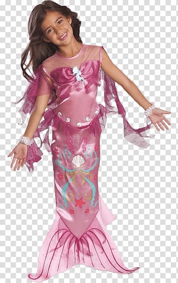 Ariel The Little Mermaid Costume party, Mermaid transparent background PNG clipart