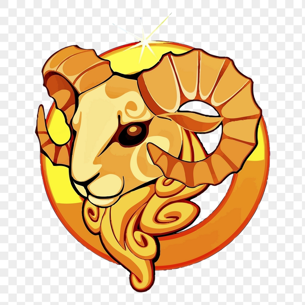 Aries symbol png sticker, astrology | Free PNG - rawpixel