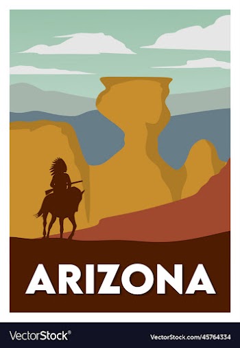 arizona state with beautiful view