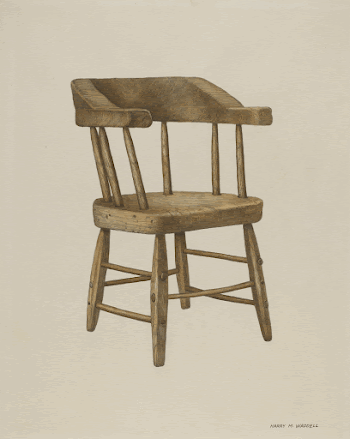 Armchair (1940) by Harry Mann | Free Photo - rawpixel