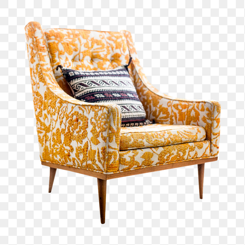 Armchair  png, transparent background | Free PNG - rawpixel