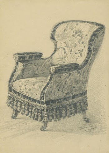 Armchair study | Free Photo - rawpixel