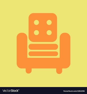 Armchair vector image