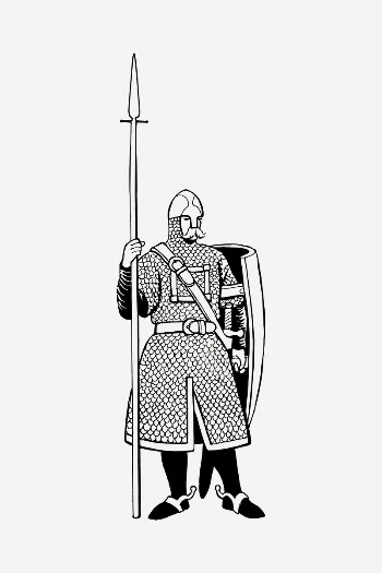 Armor  drawing, vintage illustration | Free PSD - rawpixel