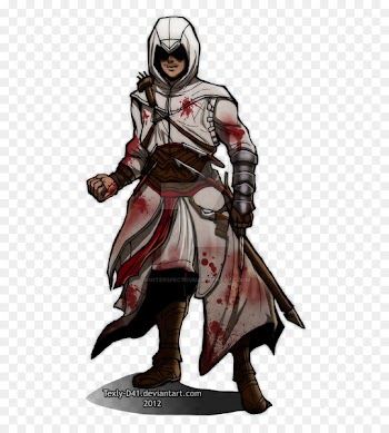 Armour Character Costume design Fiction - asasin watercolor 