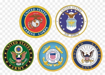 Army Emblems Clipart - Branches Of The Military Logos