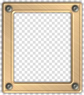 Army Wife Digital Scrap Kit, brown frame transparent background PNG clipart