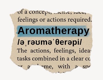 Aromatherapy ripped dictionary, editable word | Free PSD - rawpixel