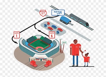Arriving At The Game - Soccer-specific Stadium