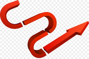 Arrow 3D computer graphics Adobe Illustrator - Red arrow 