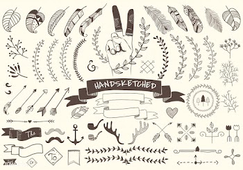Arrow antler artwork | Free stock vector - 1960