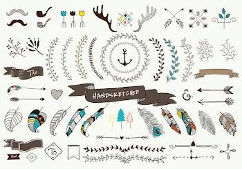 Arrow antler artwork | Free stock vector - 1961