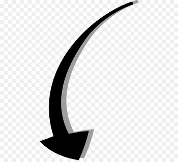 Arrow Arah - Curved arrow pointing direction 