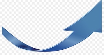 Arrow Blue Curve Computer file - Blue arrows 