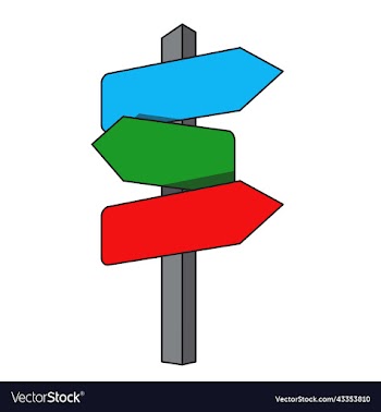 arrow board direction sign symbol design