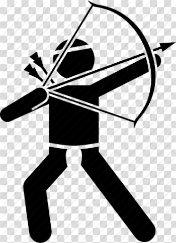Arrow, bow, hunter, hunting, indigenous, people, weapon icon