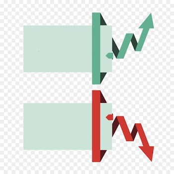 Arrow Chart - ppt element vector material 