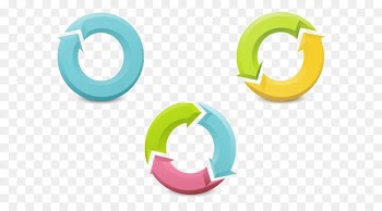 Arrow Circle Download - Pen touch vector small fresh circle arrow 