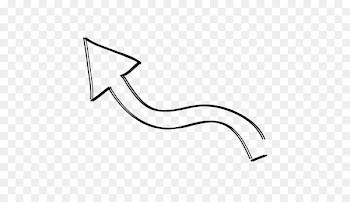 Arrow Clip art - chalk lines 