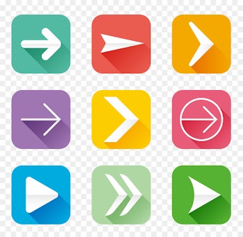 Arrow Clip art - Flat vector arrows Collection 