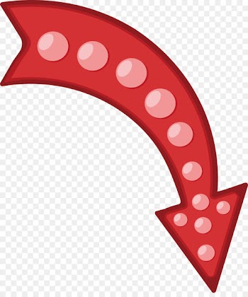 Arrow Computer file - Red down arrow 