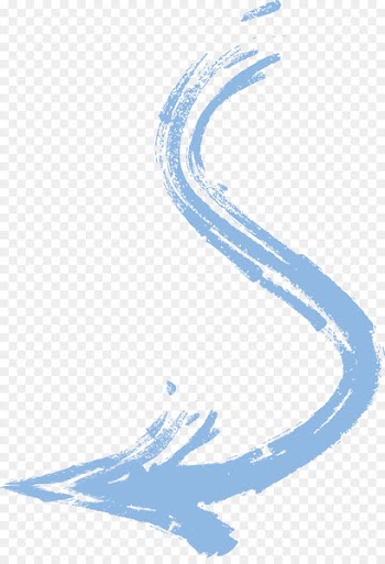 Arrow Computer file - Sky blue wave arrow 