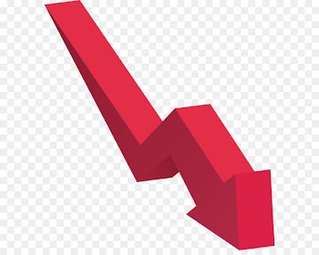Arrow Curve Adobe Illustrator - Red price curve arrow 