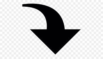 Arrow Curve Clip art - down arrow 