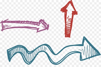 Arrow Curve Drawing Icon - Romantic European arrow 