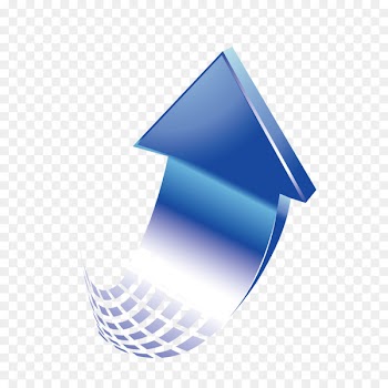 Arrow Curve Gradient Euclidean vector - Gradient up curve arrow 