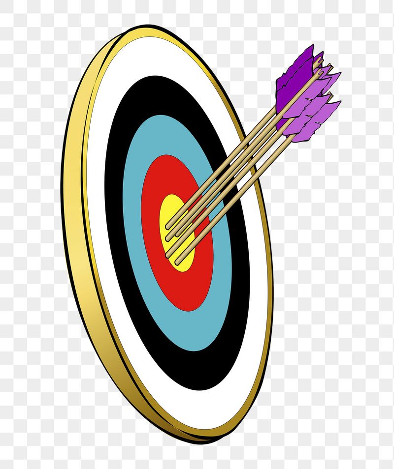 Arrow, dartboard png sticker, transparent | Free PNG - rawpixel