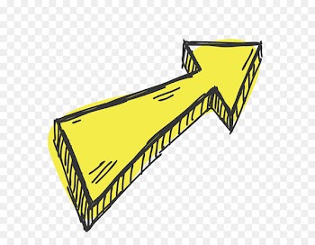 Arrow Dialog box - Yellow arrow 